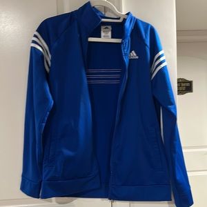 Adidas boys zip up jacket